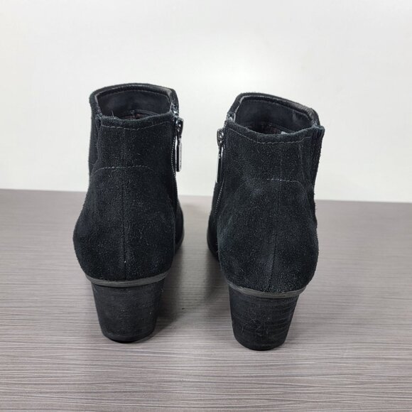 Blondo Valli Waterproof Bootie, Black Suede, Womens Size 9 M - Picture 5 of 12